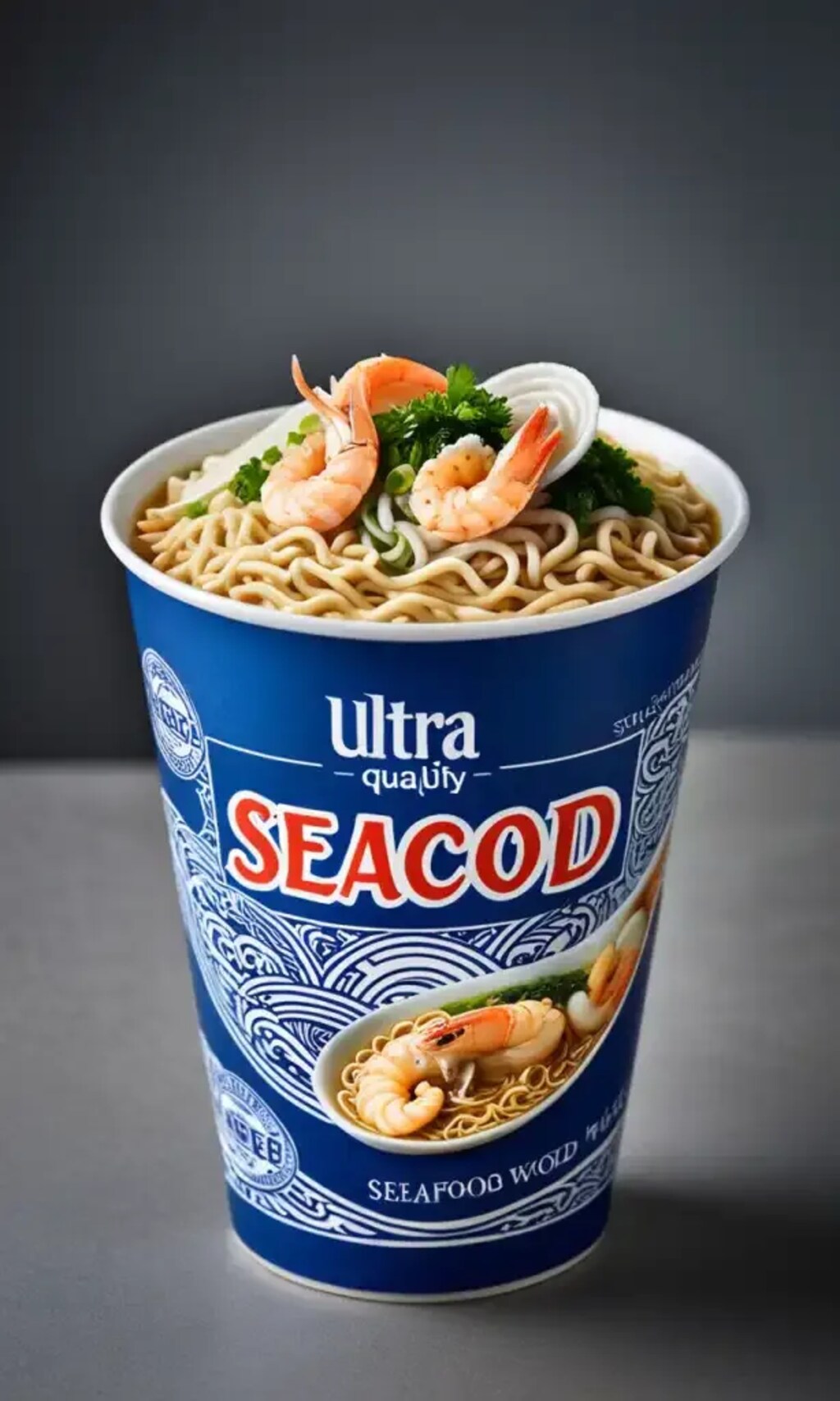 ultra seafood noodle（海鮮麺販売促進チャレンジ）