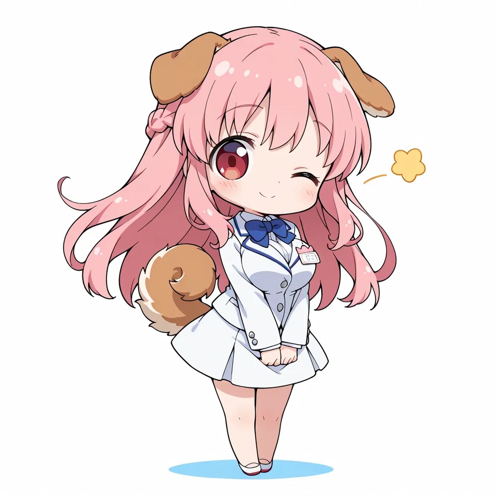 ちちぷいシール・受付担当りな