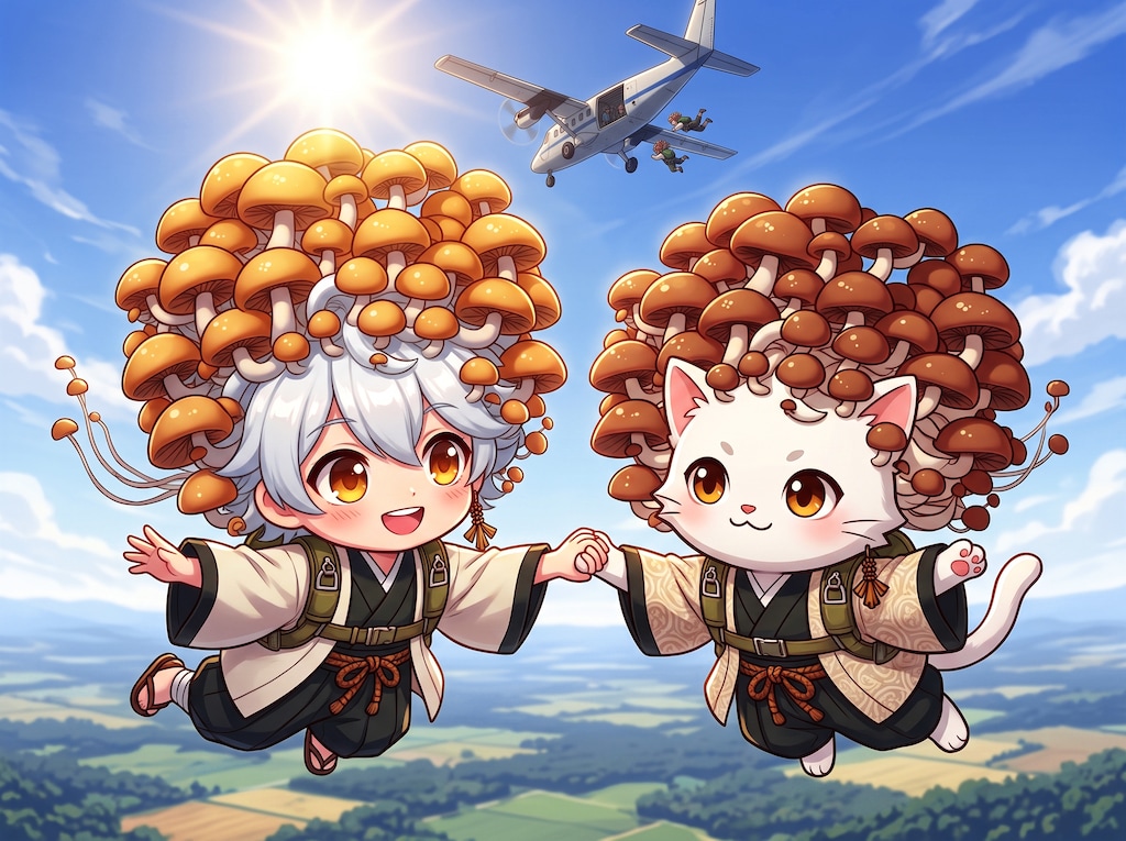 スカイダイビング