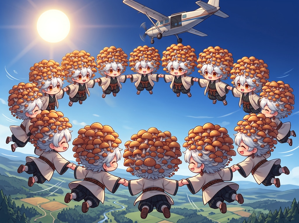 スカイダイビング