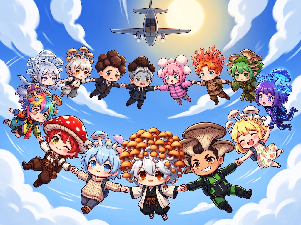 スカイダイビング