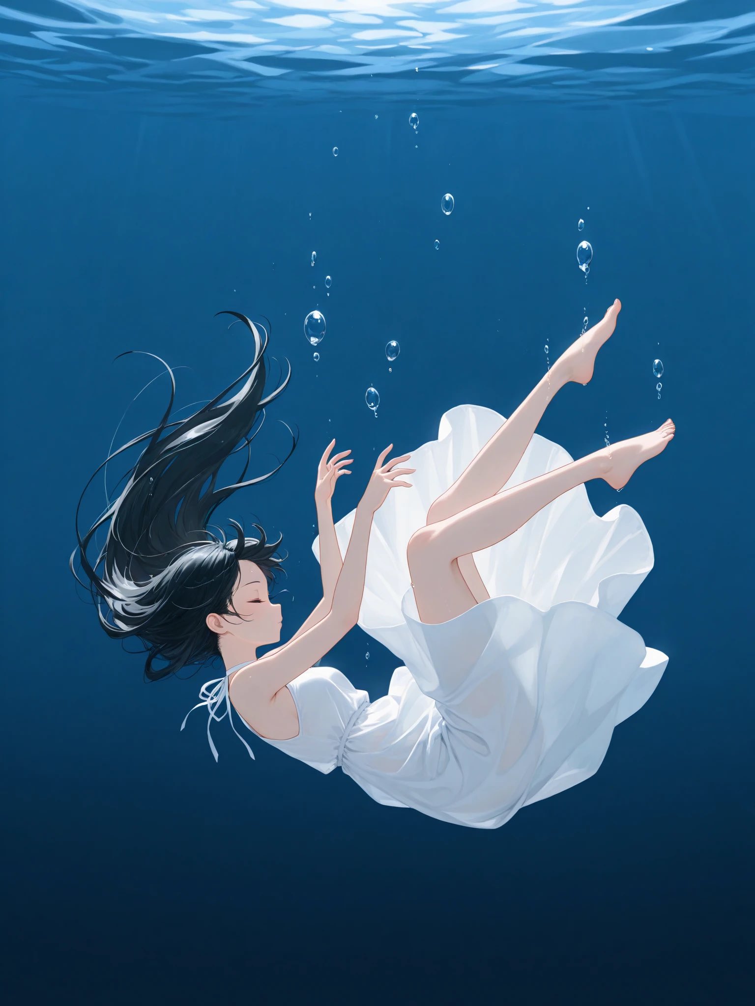 海に沈む | の人気AIイラスト・グラビア