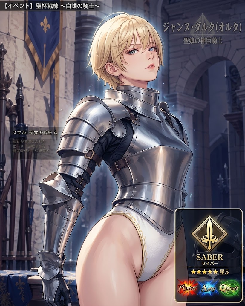 とあるジャンヌさんを作ろうとしたやつ