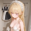 メイドのお着替え(小) 3枚目