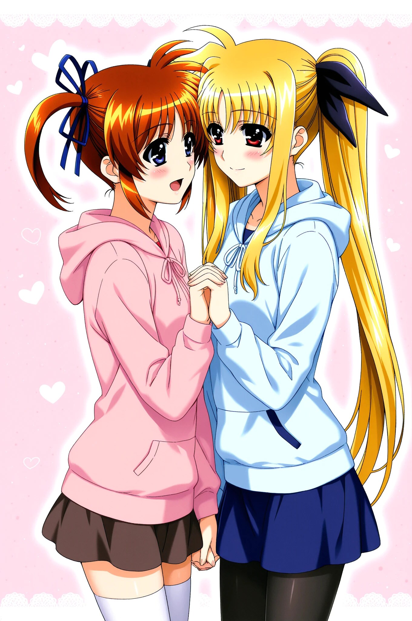 やっぱり百合じゃないか‼　なのは➡　・・・ | の人気AIイラスト・グラビア