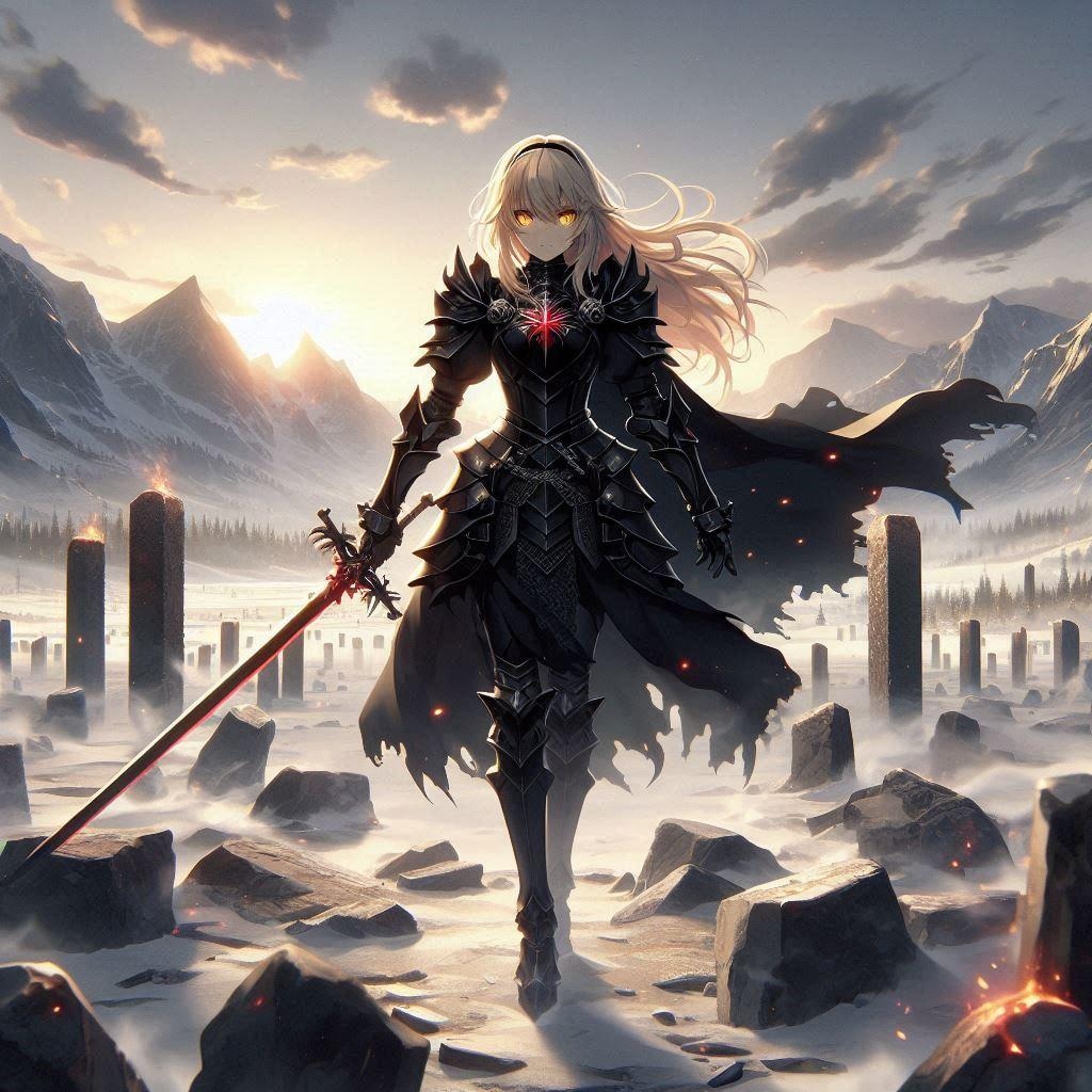 ブロンドの女騎士さん547