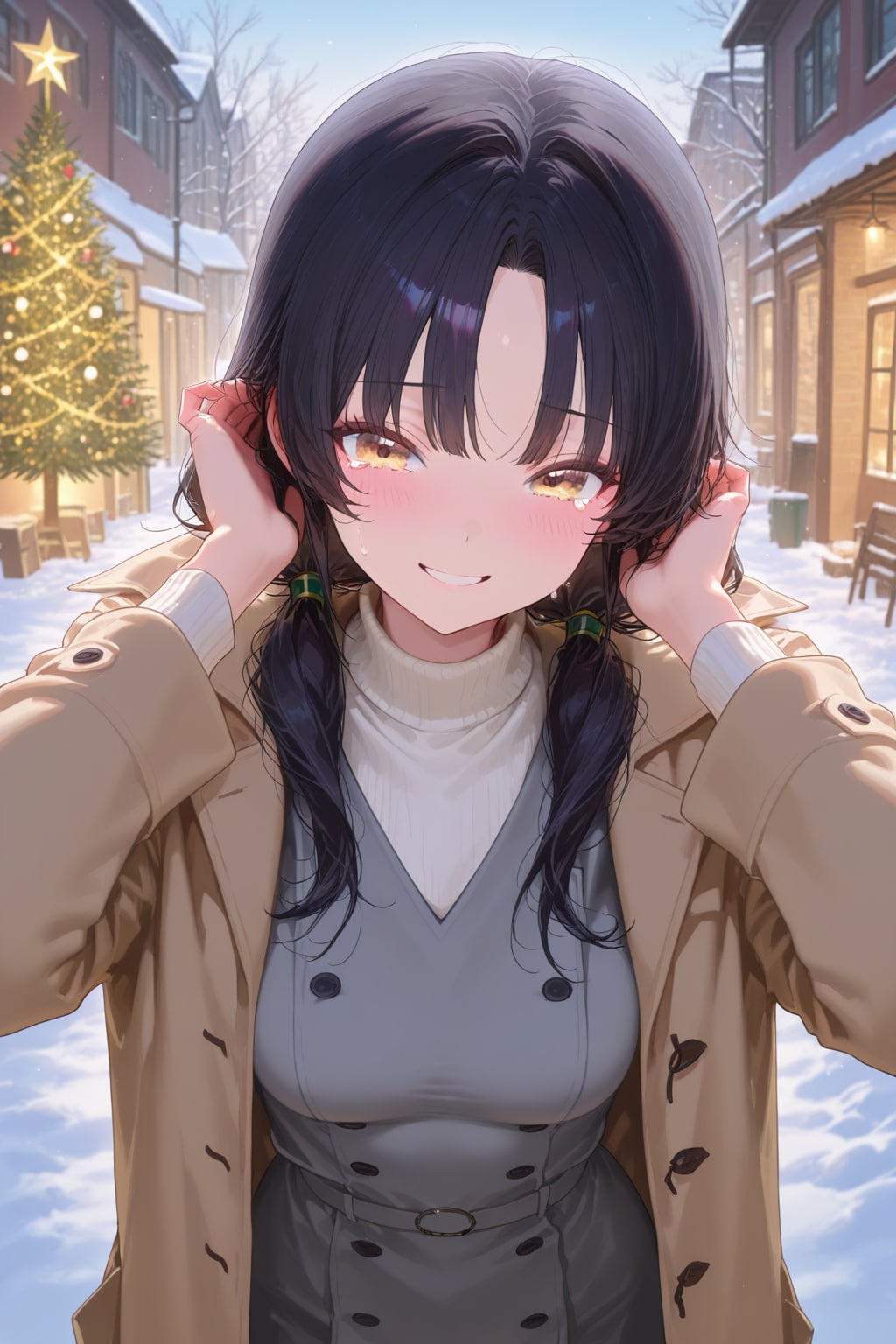 【うちの子】恋偈ちゃん、いつかのメリークリスマス | の人気AIイラスト・グラビア