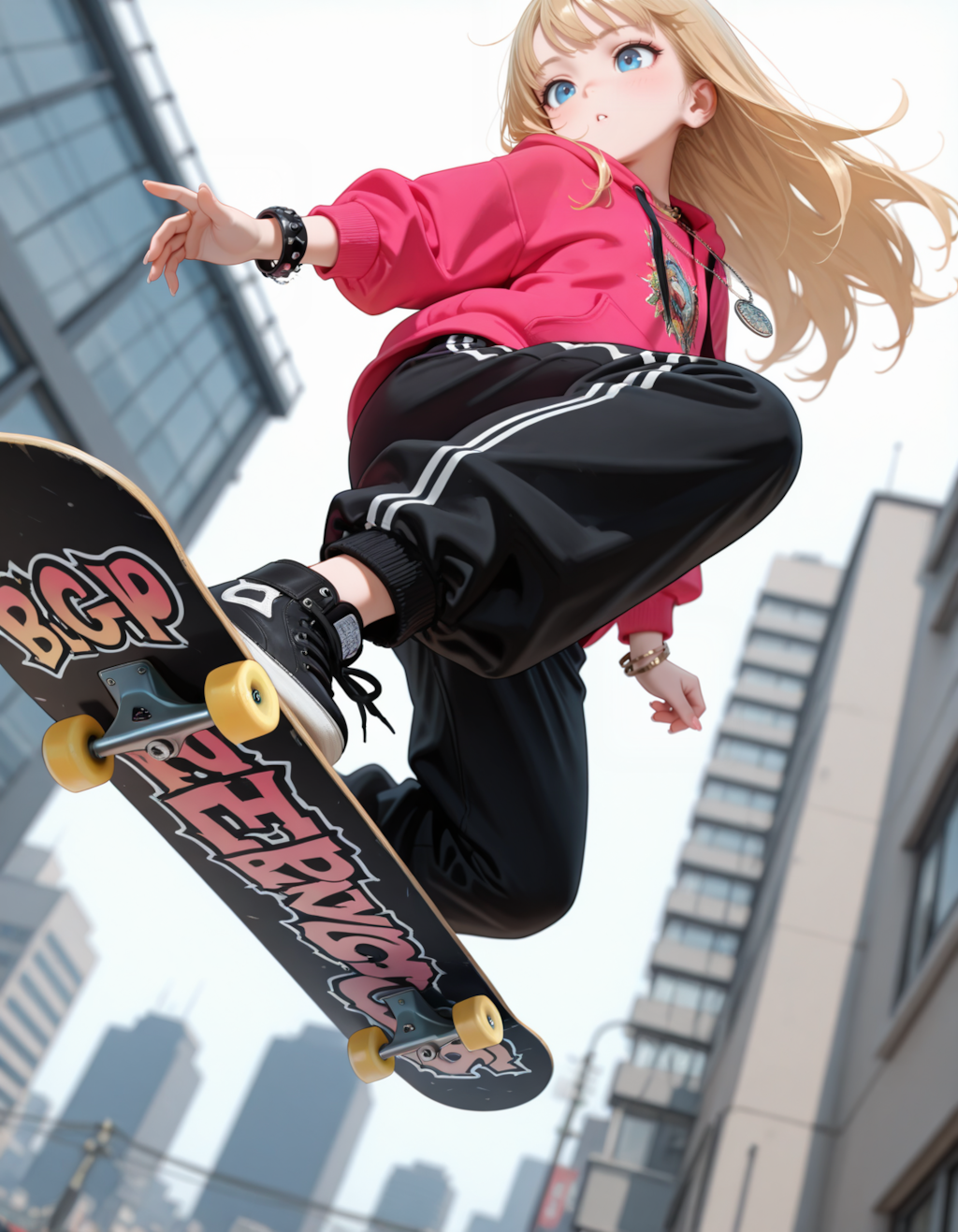 ストリート系少女