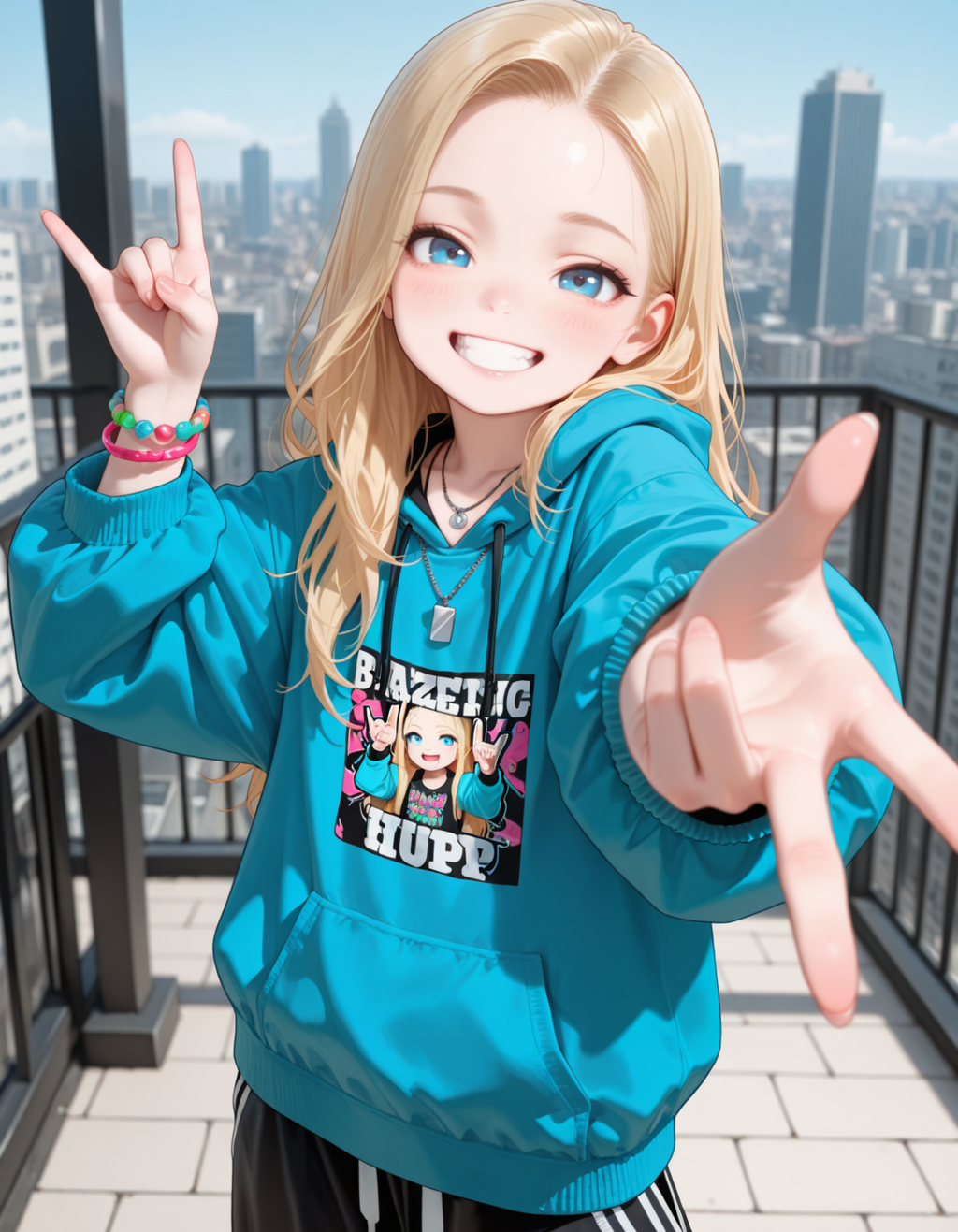 ストリート系少女