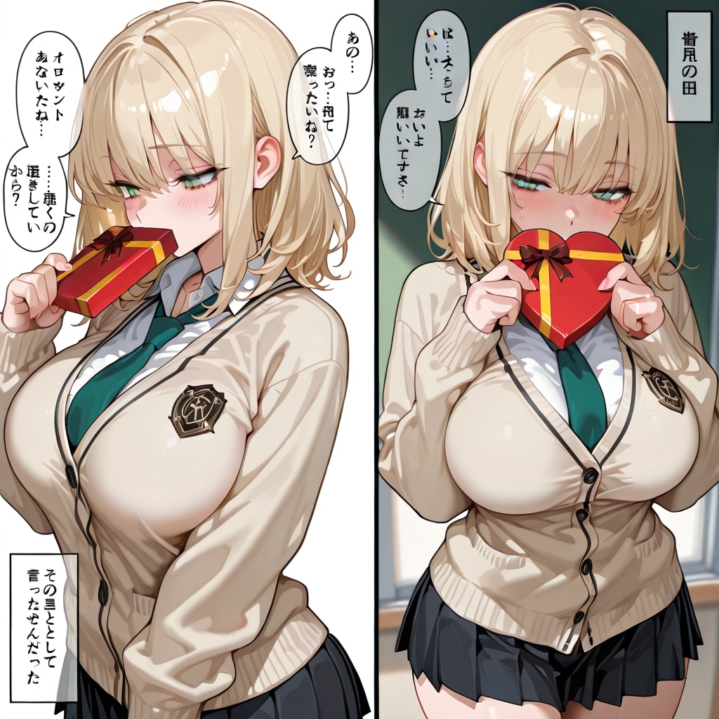 バレンタイン沙也ちゃん | の人気AIイラスト・グラビア