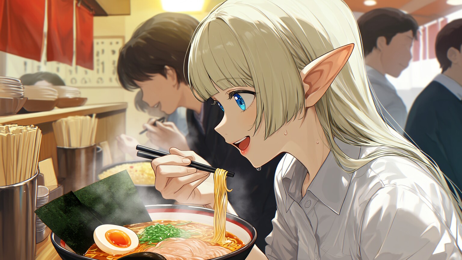 それいけエルフ部長10 | の人気AIイラスト・グラビア