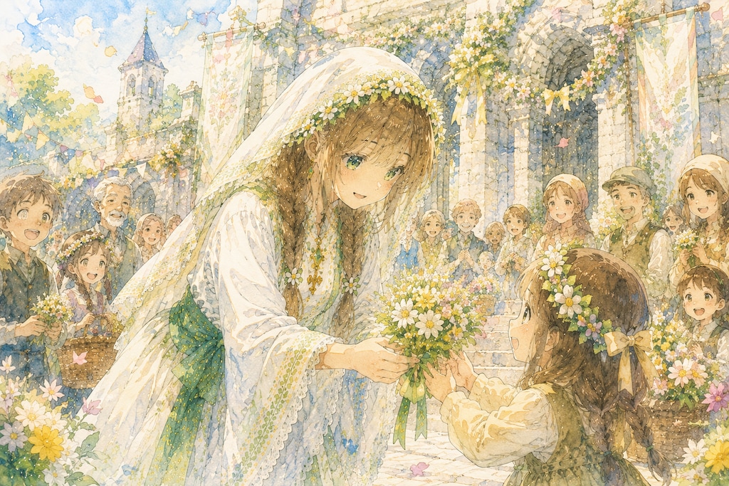 花の巫女見習い