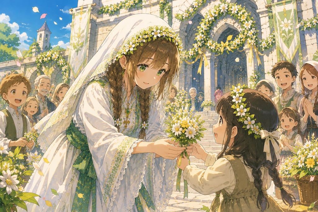 花の巫女見習い