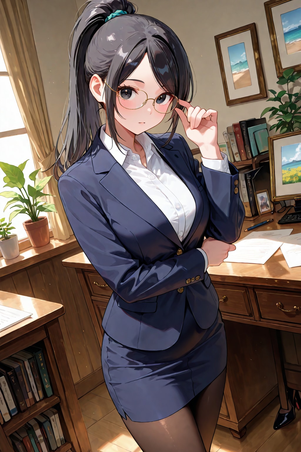 今日二回目の猫耳ピンクちゃん