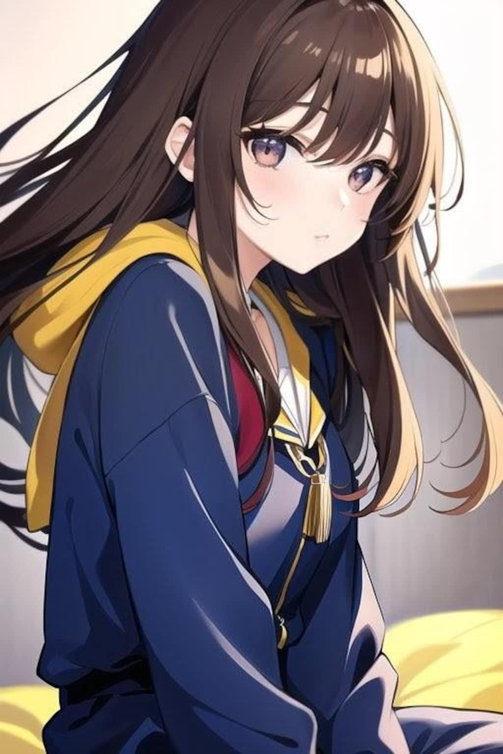 焦茶髪娘