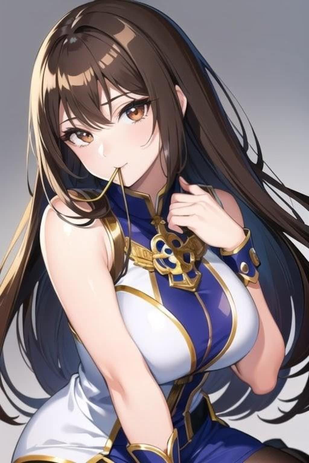焦茶髪娘