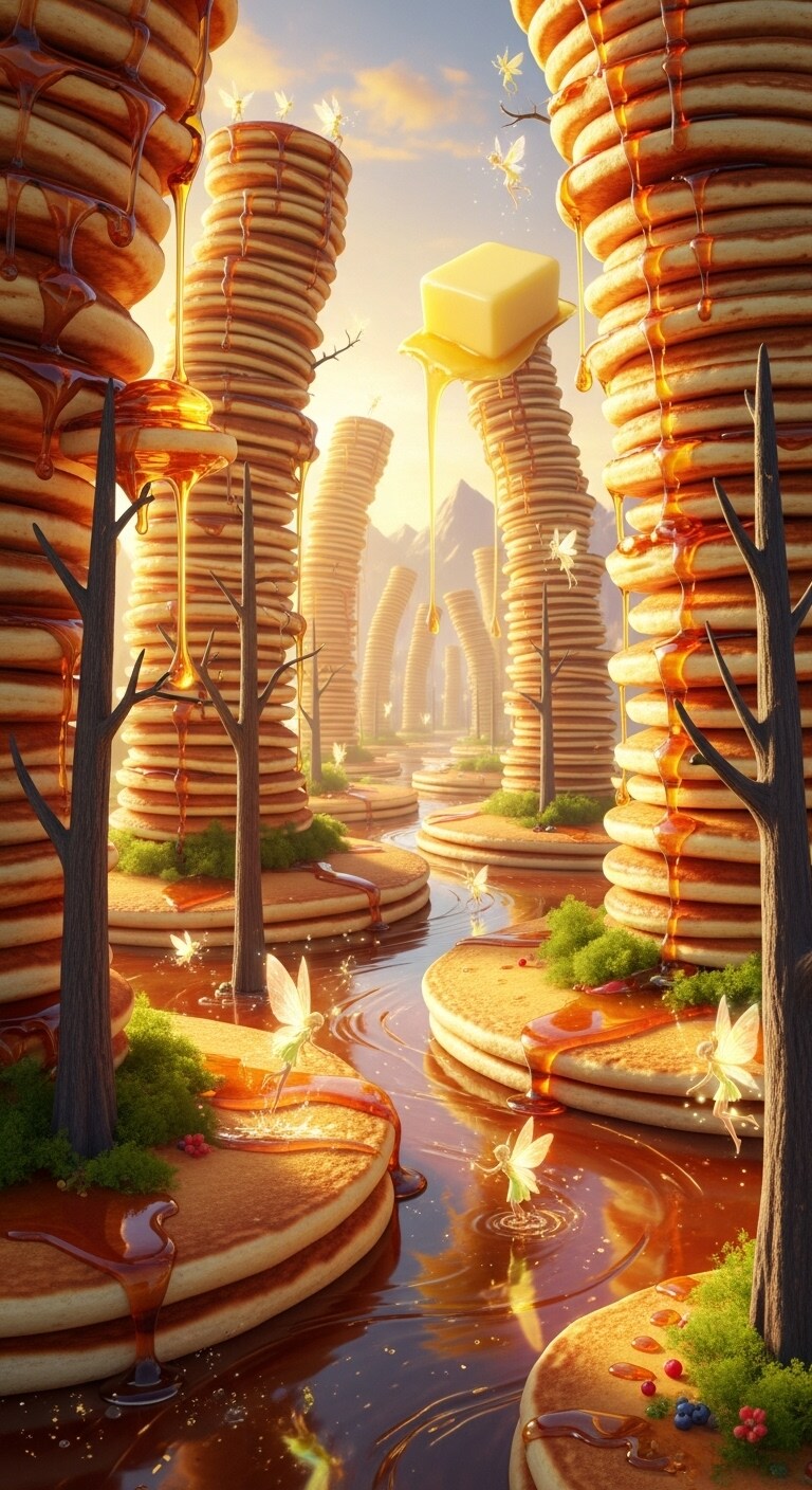 パンケーキツリー | の人気AIイラスト・グラビア