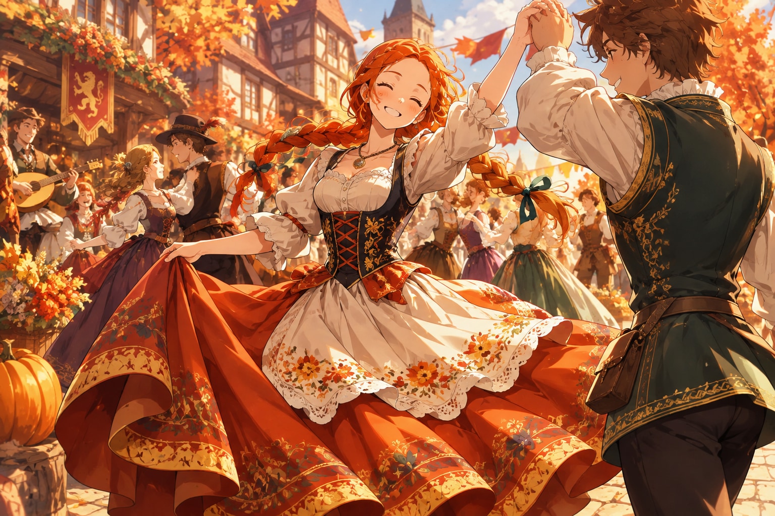 収穫祭のダンス | の人気AIイラスト・グラビア