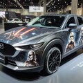 スターウォーズ柄のマツダCX-30 2枚目