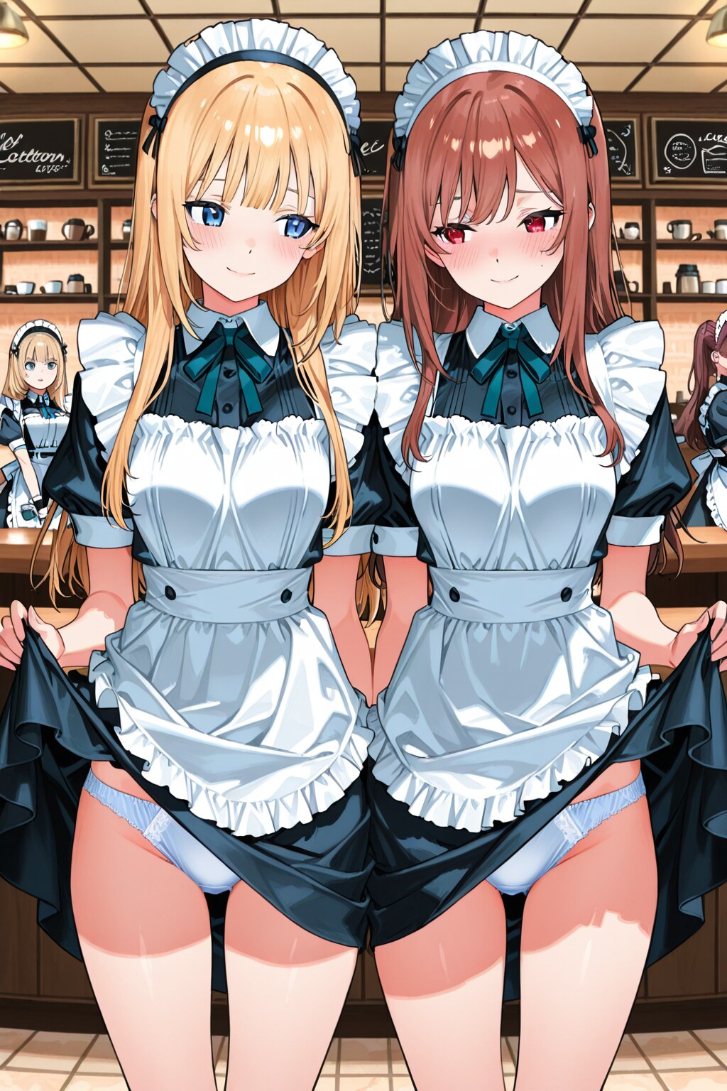 金髪碧眼少女と赤茶髪少女4