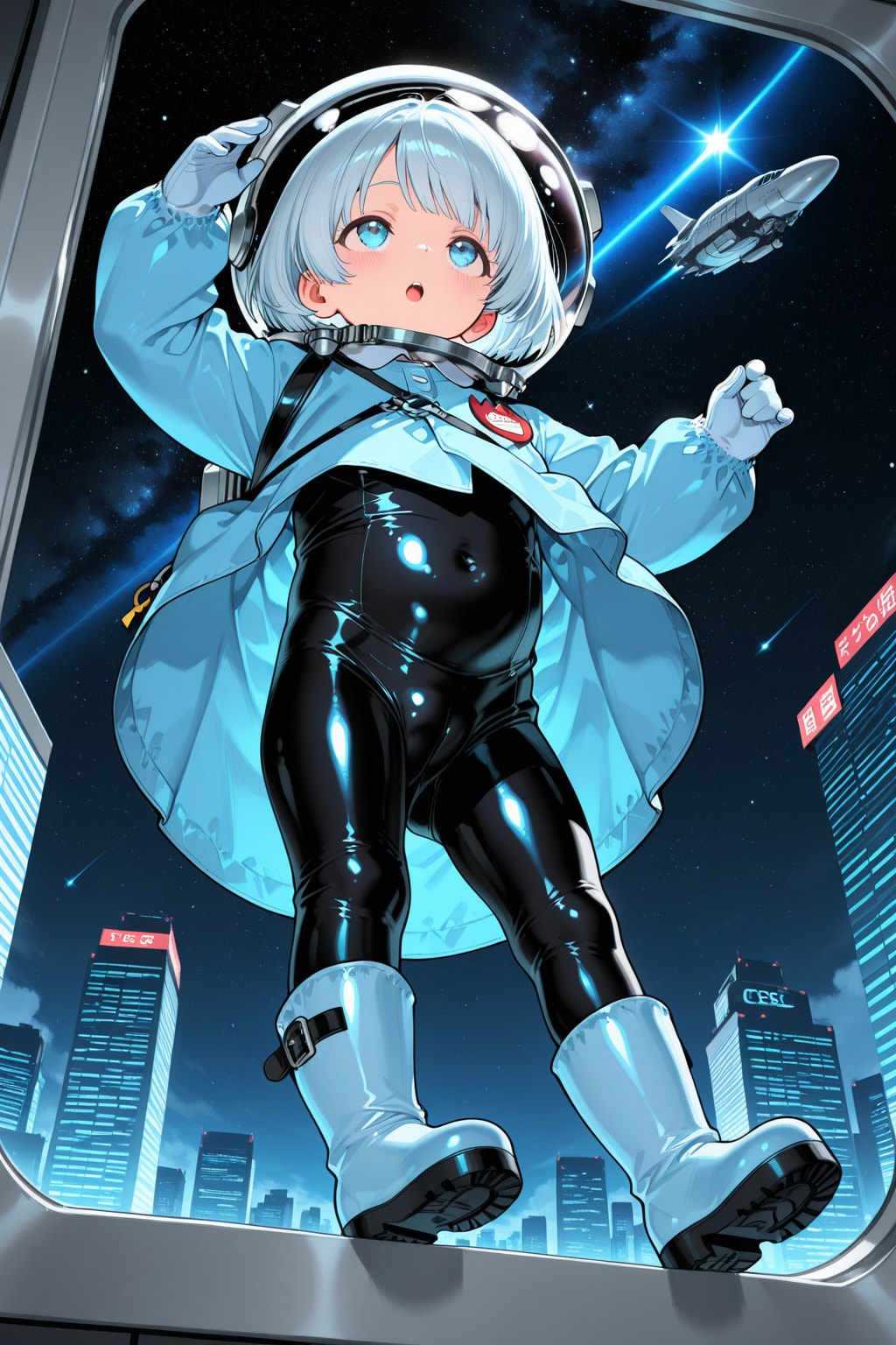 宇宙服 | の人気AIイラスト・グラビア