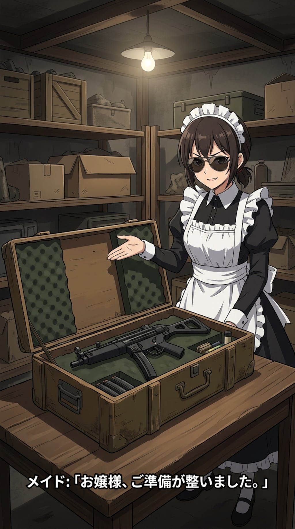 取引のメイドさんのボツとかテストしたのとか