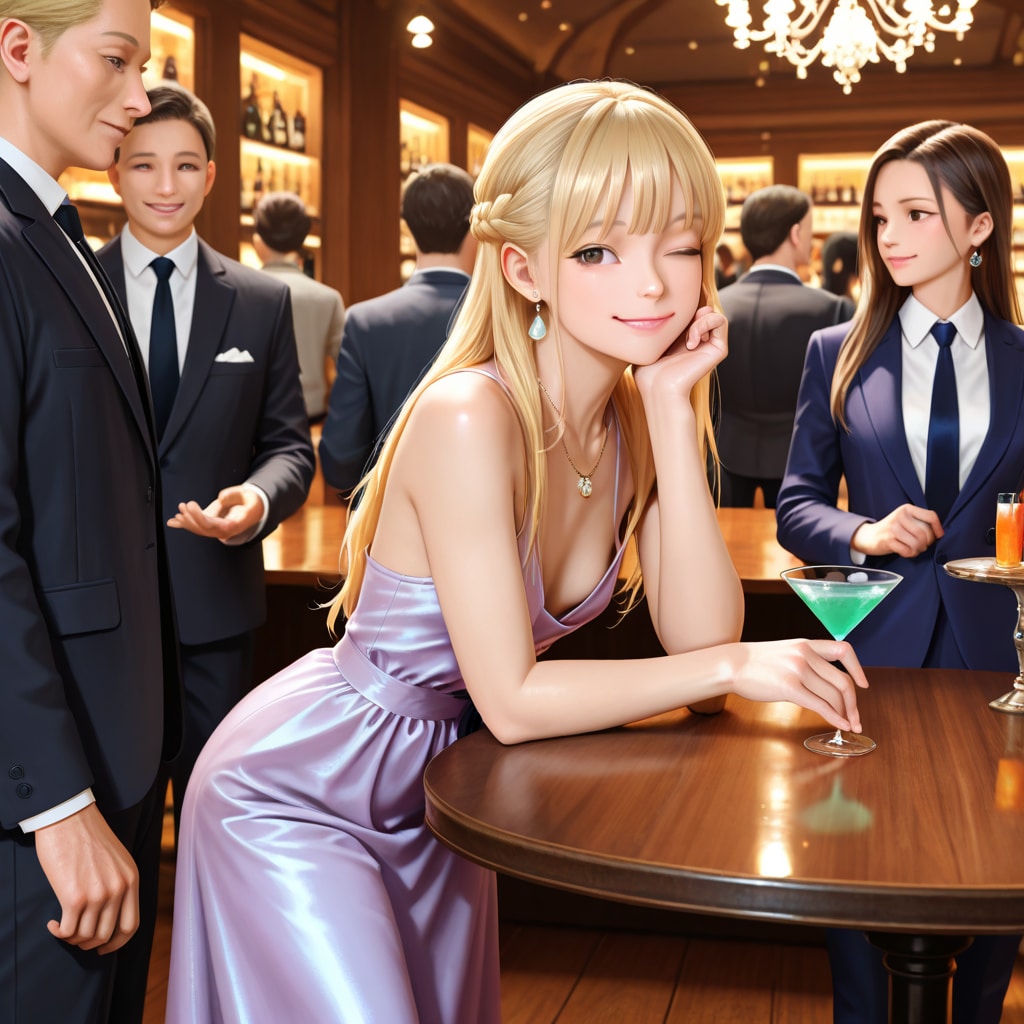 澪奈 Enjoying party (1)