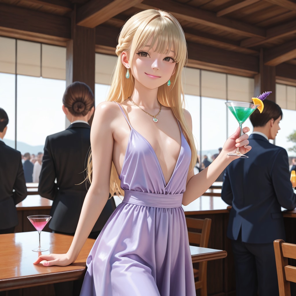 澪奈 Enjoying party (1)