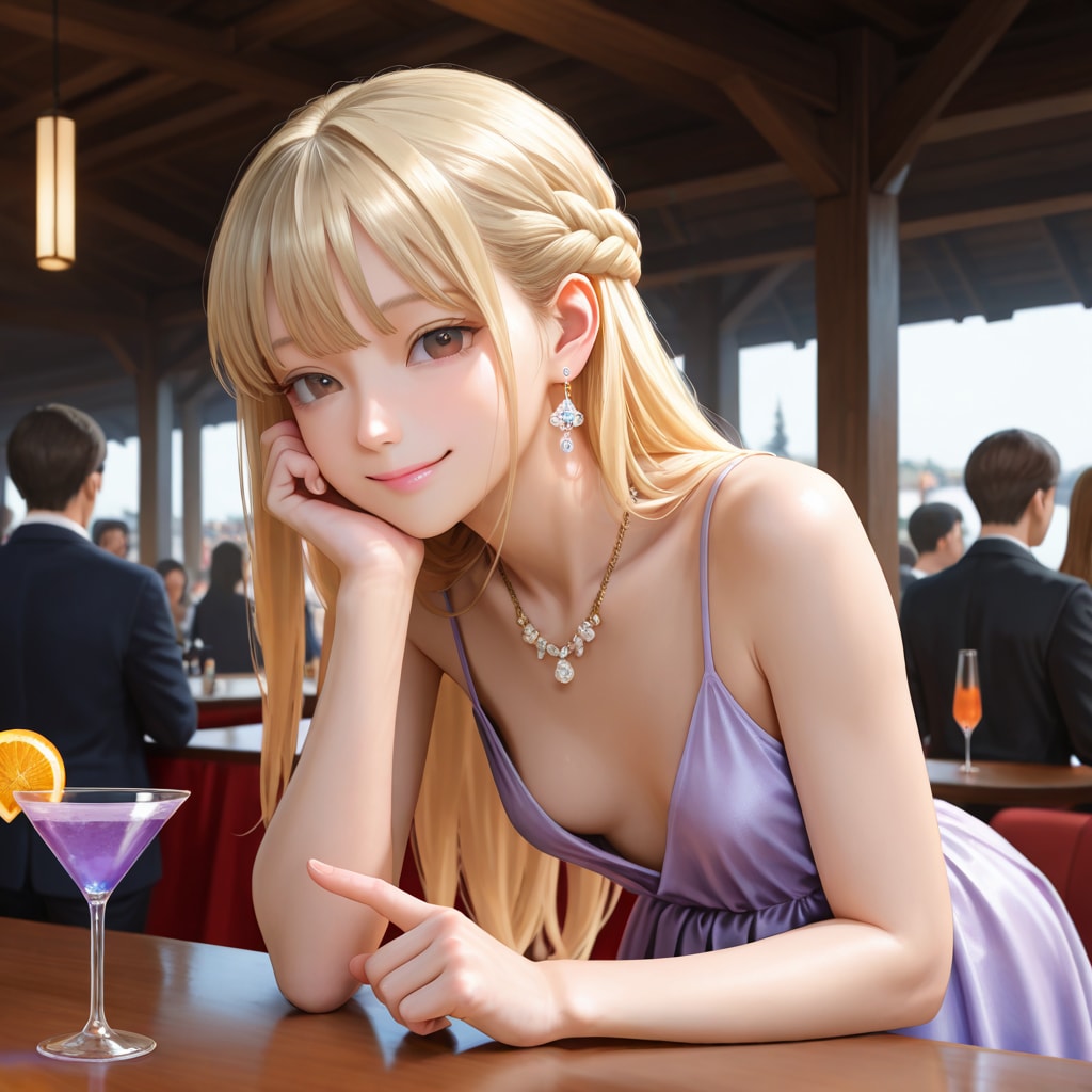 澪奈 Enjoying party (1)