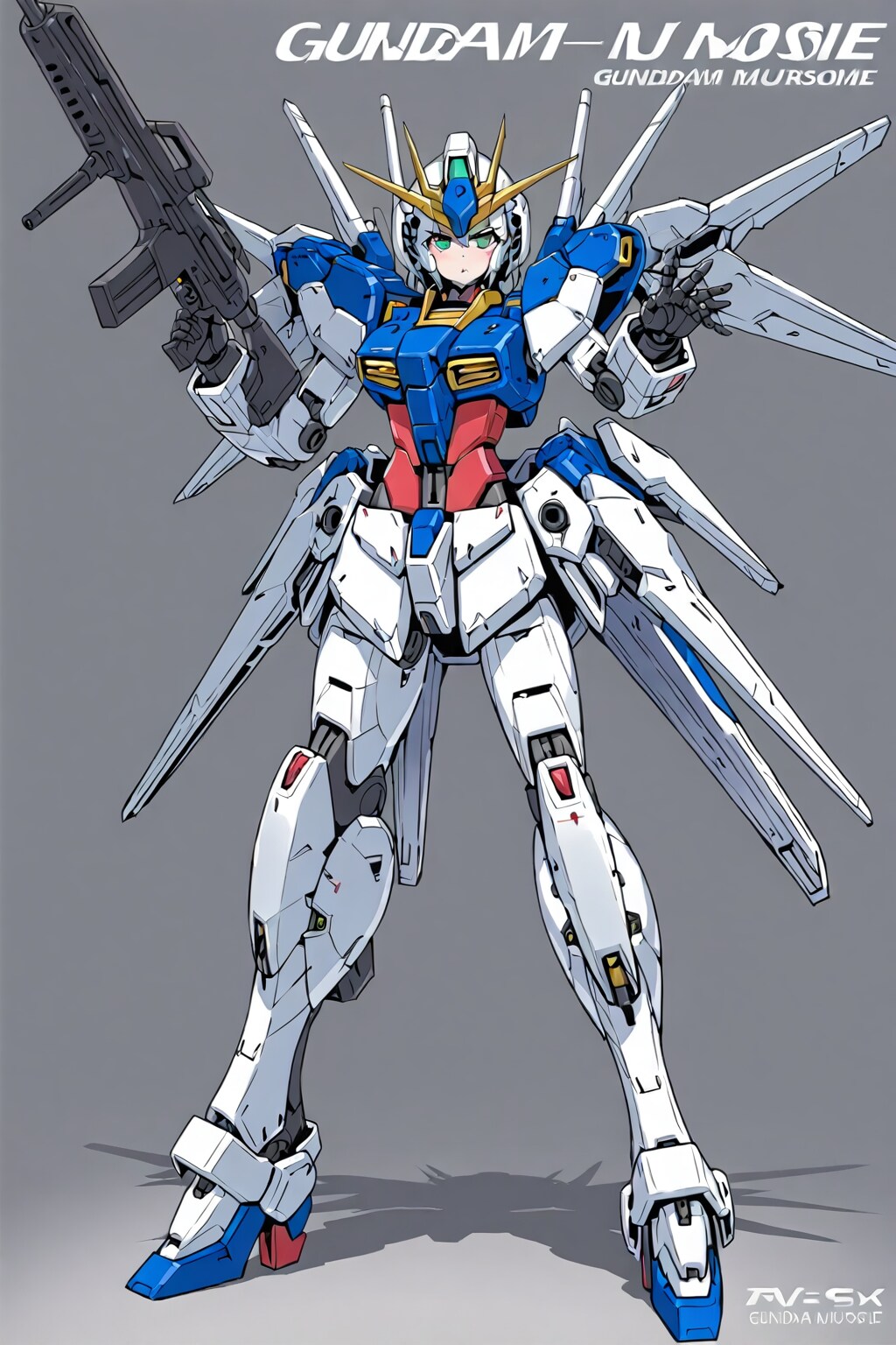 ガンダム娘 | の人気AIイラスト・グラビア