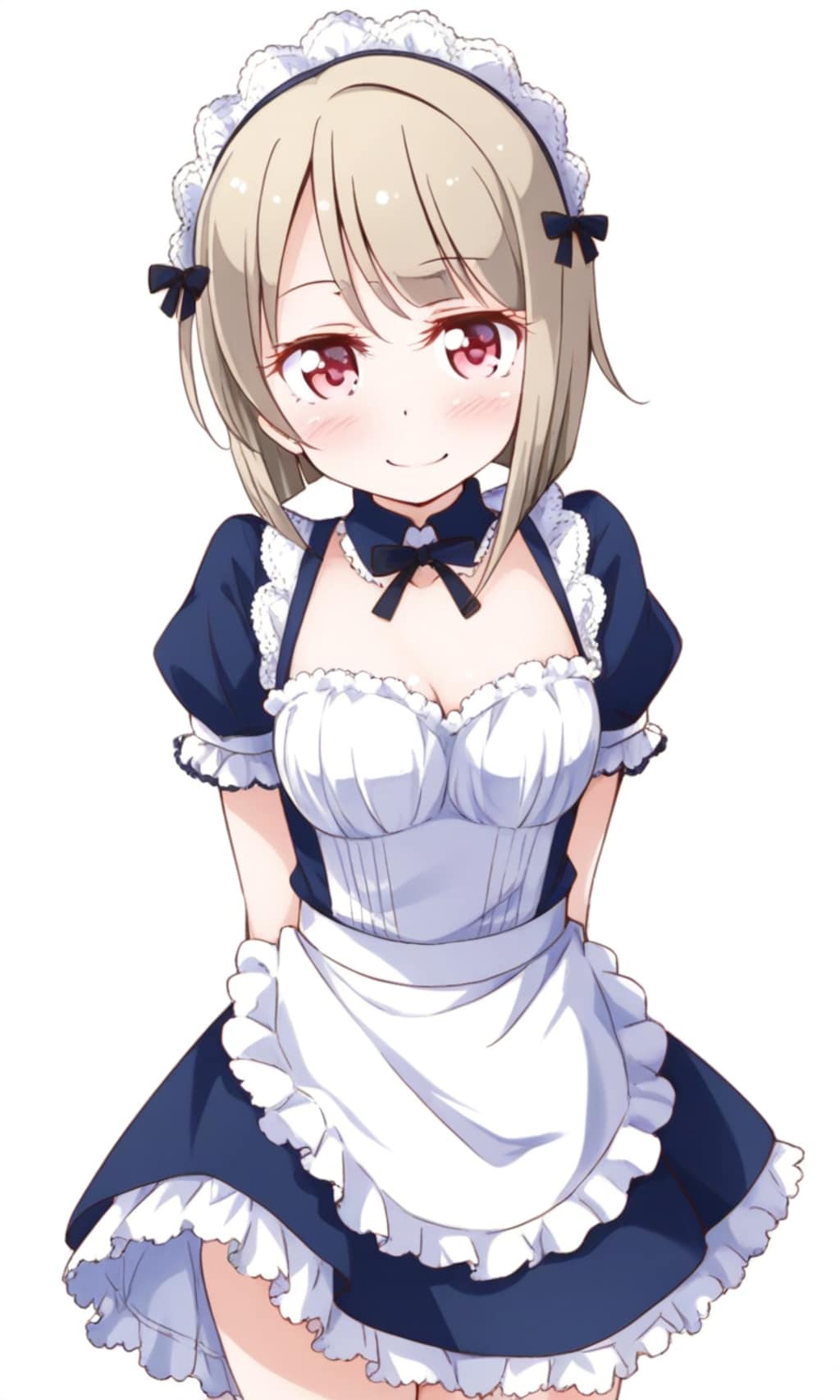 中須かすみ メイド