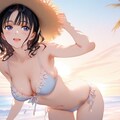 🌊💕海でひと泳ぎ💕🌊 2枚目