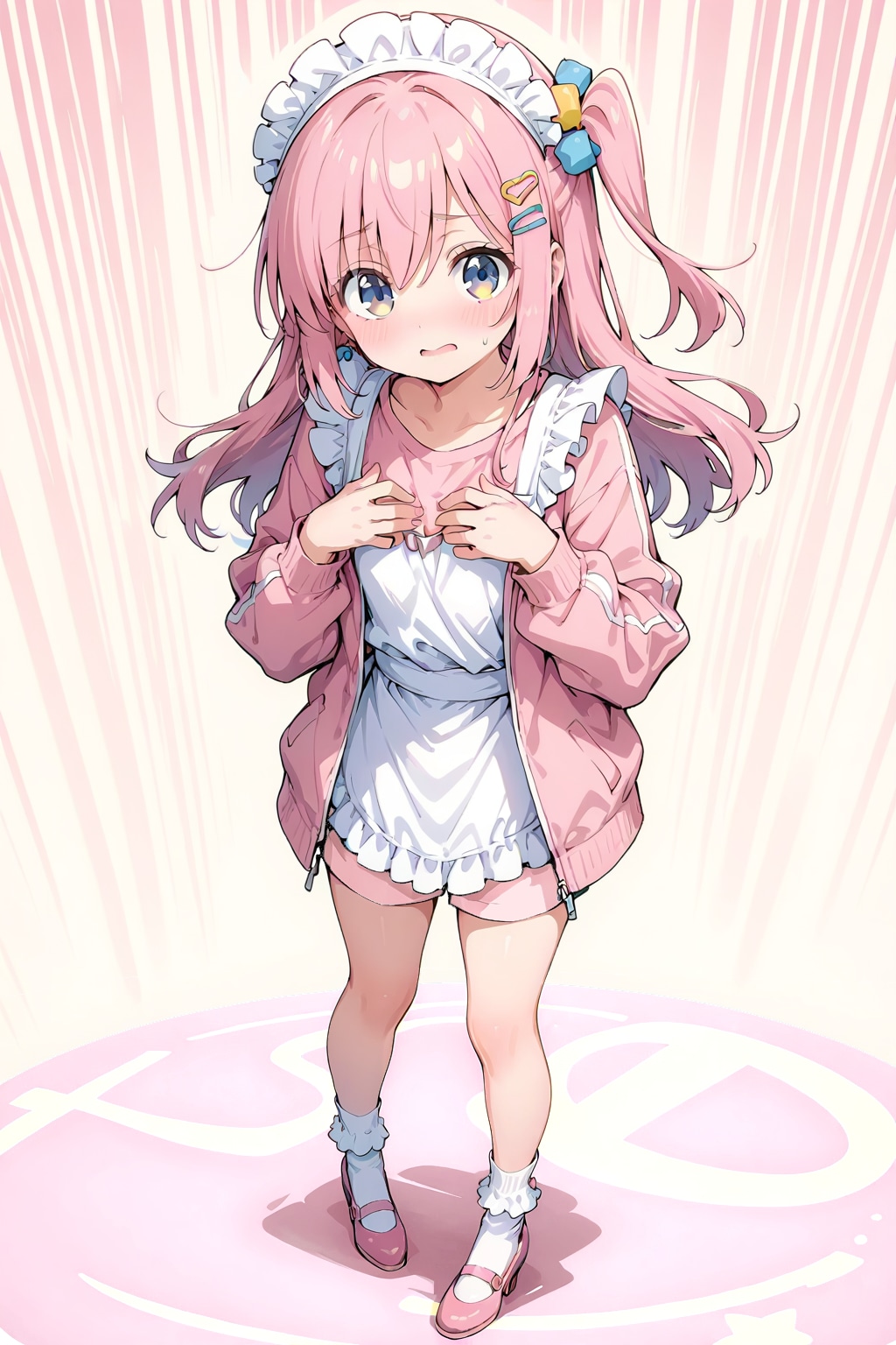 文化祭でのメイドさん