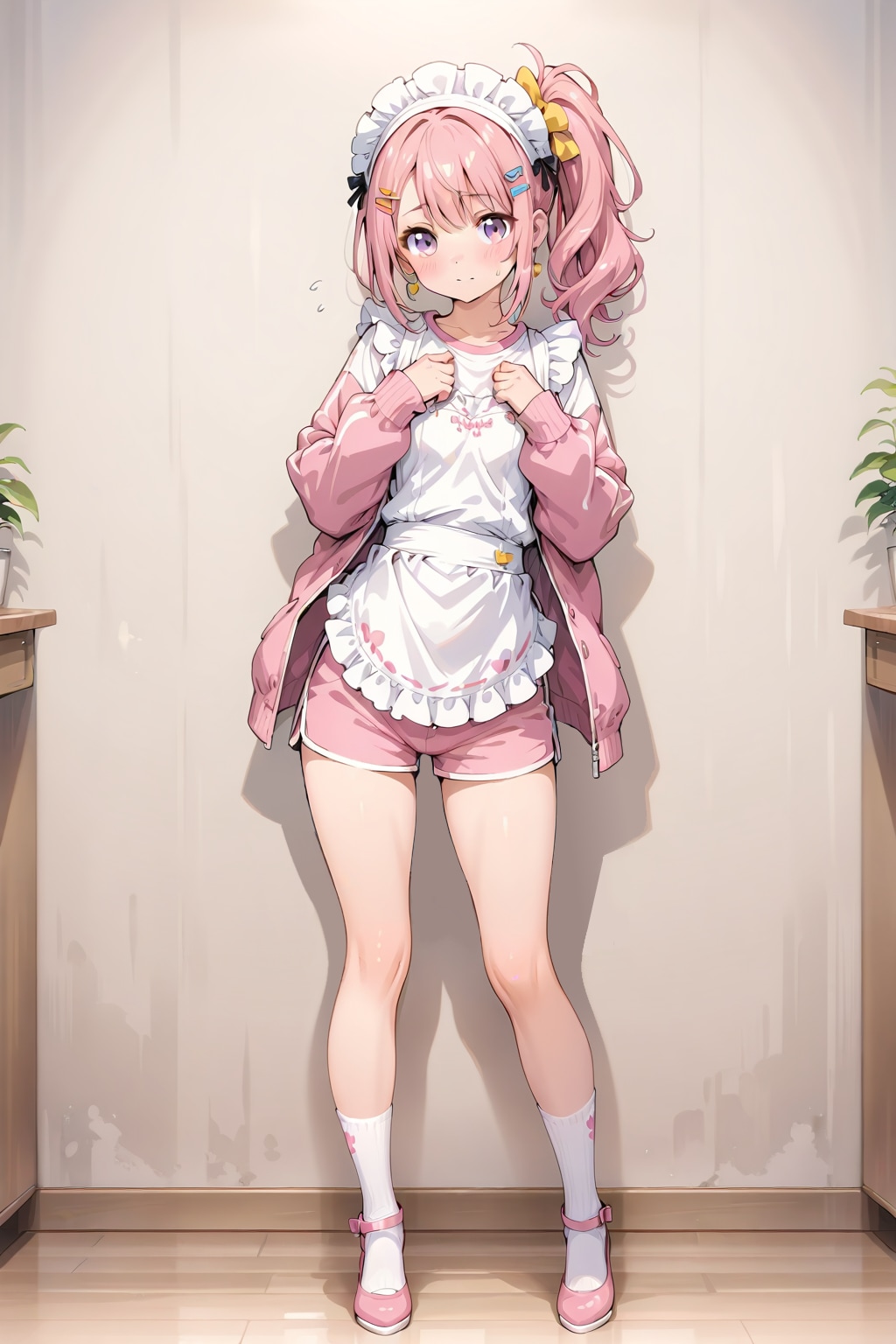 文化祭でのメイドさん