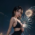 花火とお姉さん② 4枚目