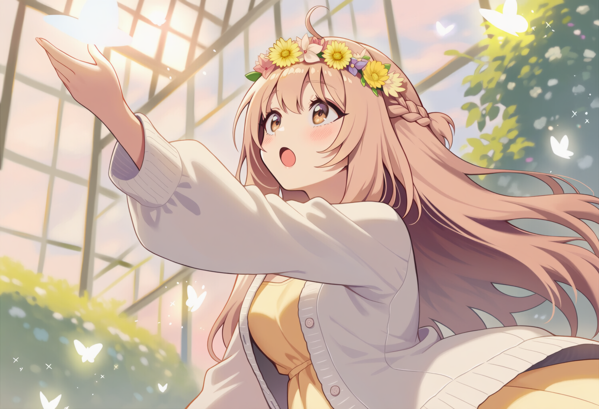 温室 | の人気AIイラスト・グラビア