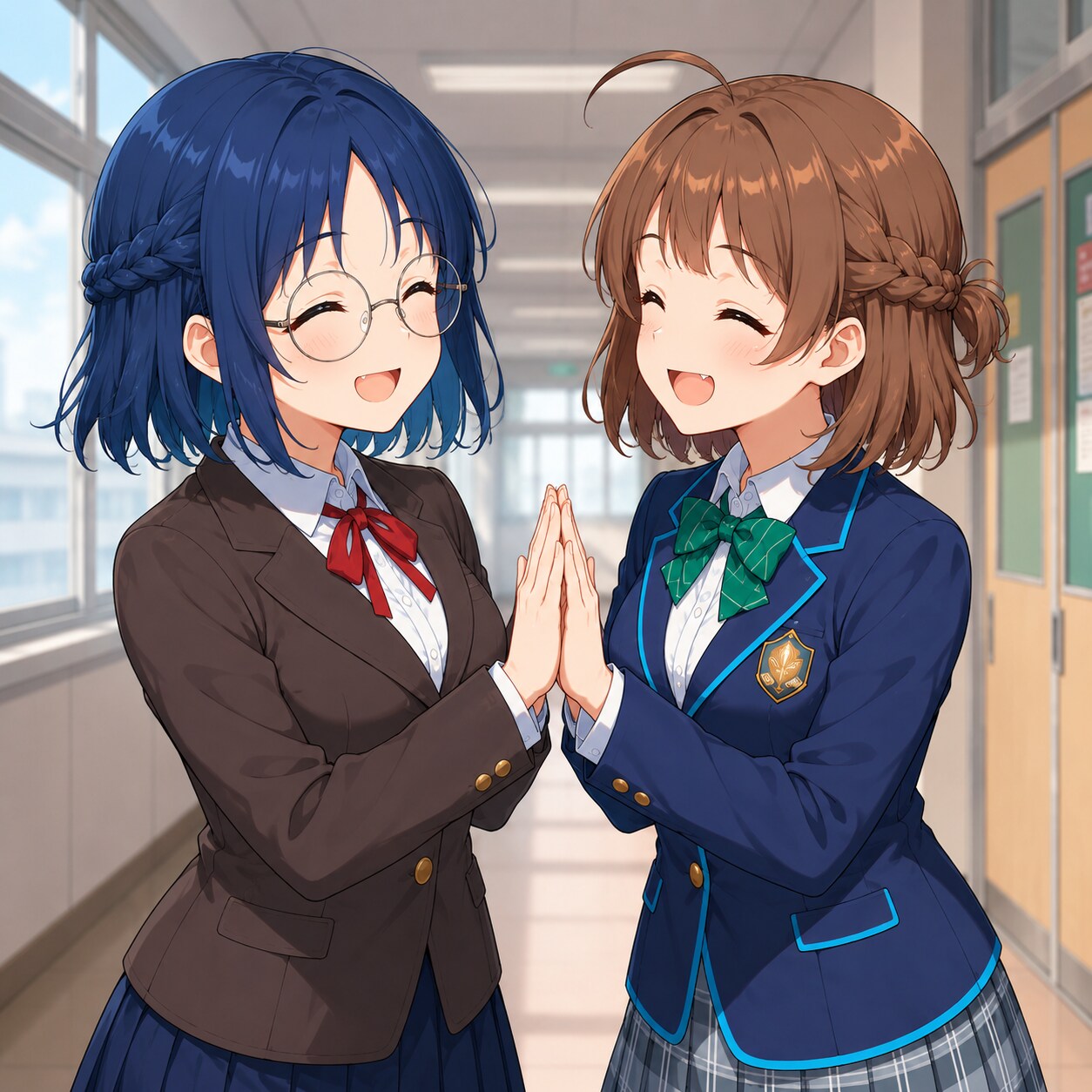 【FA御礼】瀬崎瑞夏ちゃんとツーショット✨️ | の人気AIイラスト・グラビア
