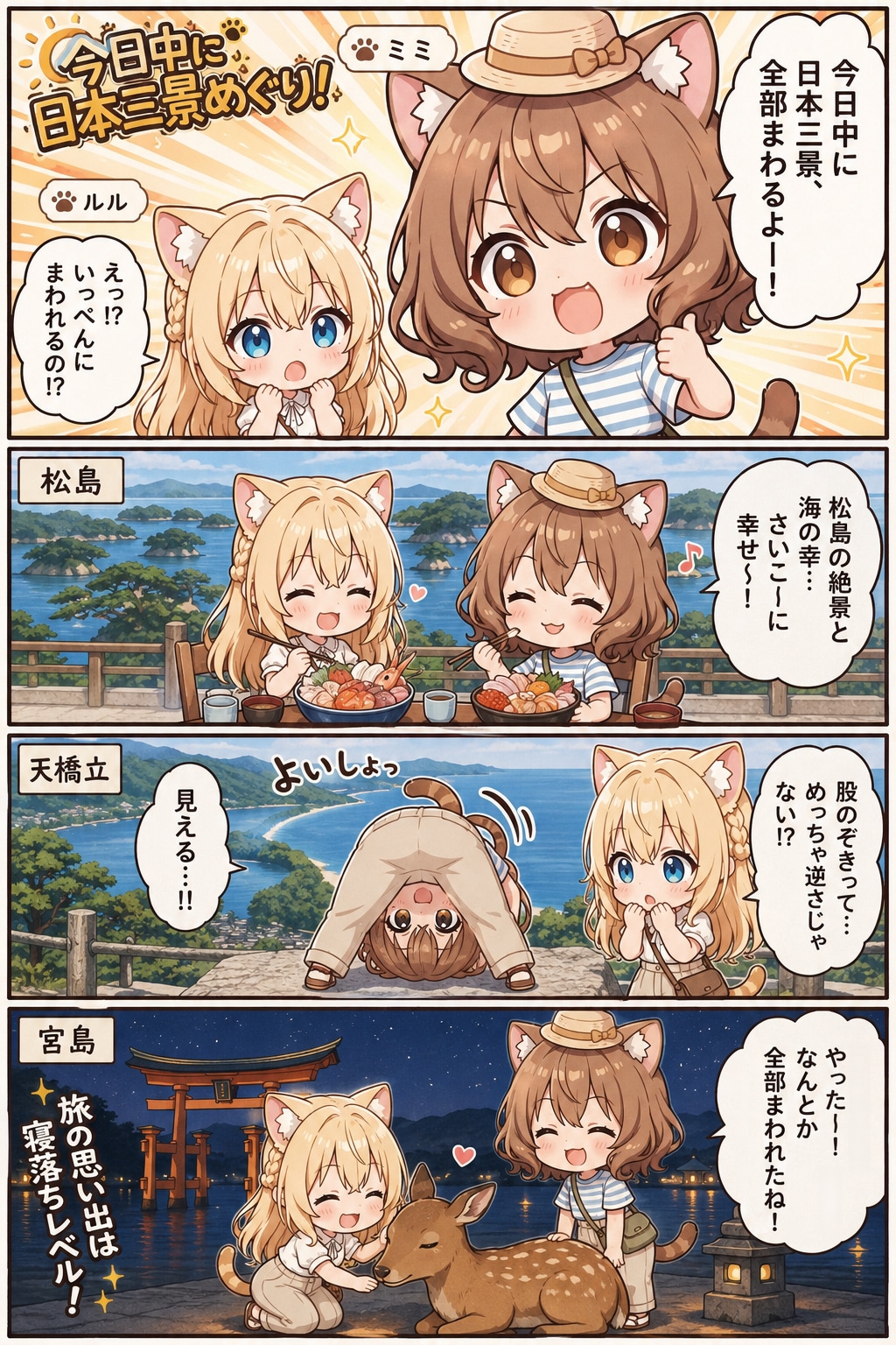 日本三景めぐり！