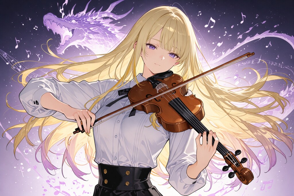 ヴァイオリン×ドラゴン
