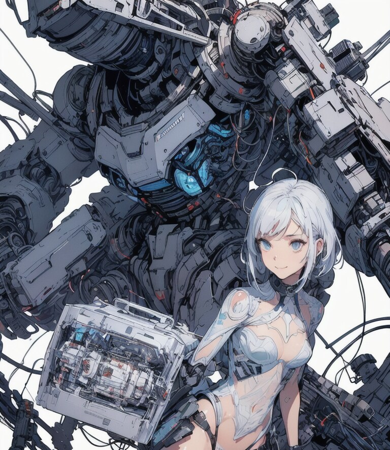 Robot and Girl