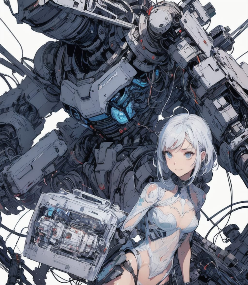 Robot and Girl