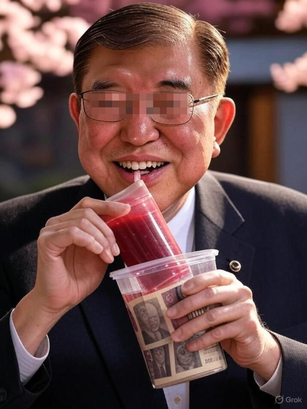 イッシー「国民の血税チューチュー美味しいなー♪」