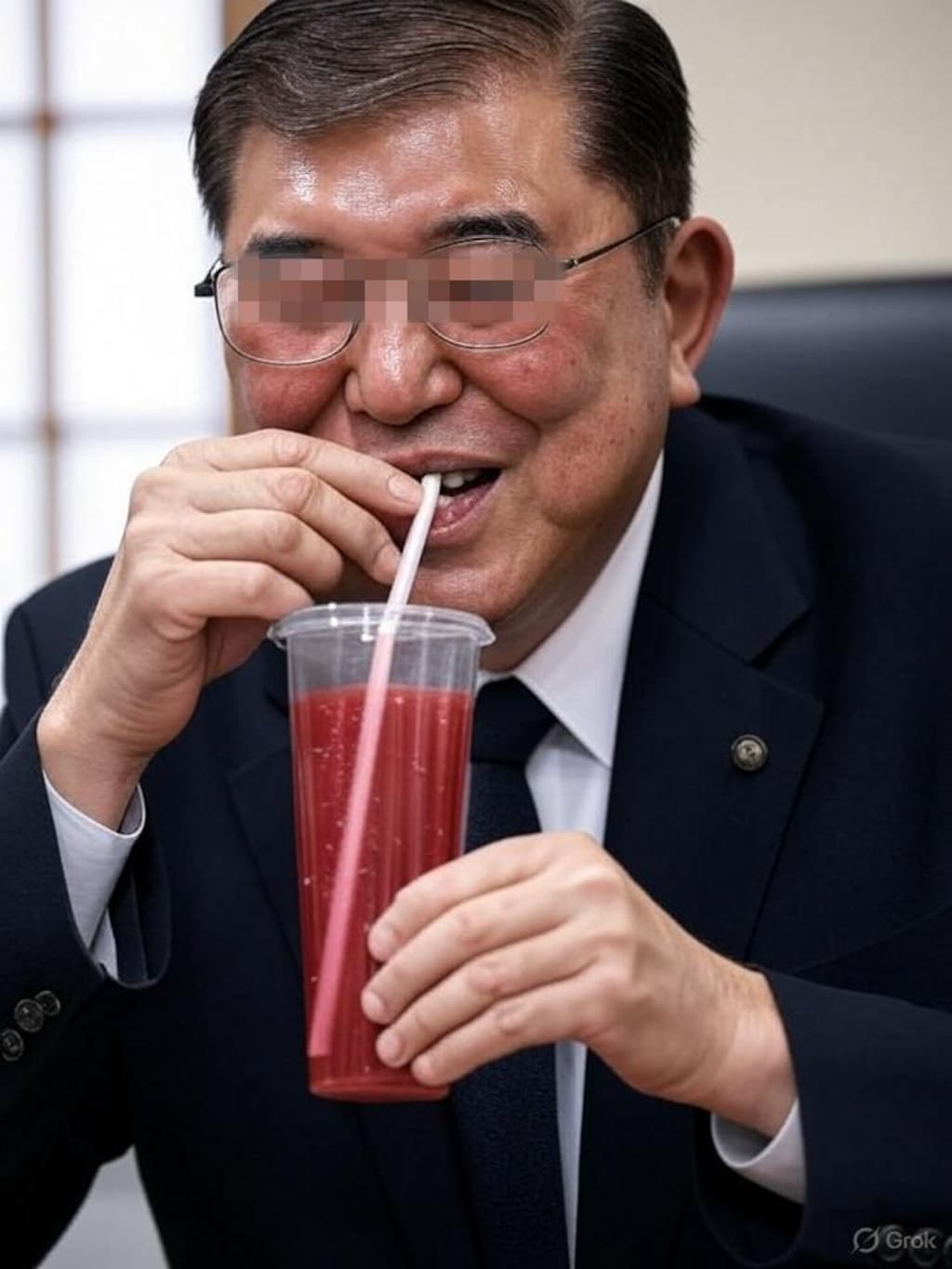 イッシー「国民の血税チューチュー美味しいなー♪」