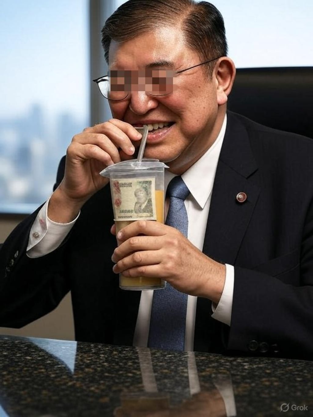 イッシー「国民の血税チューチュー美味しいなー♪」