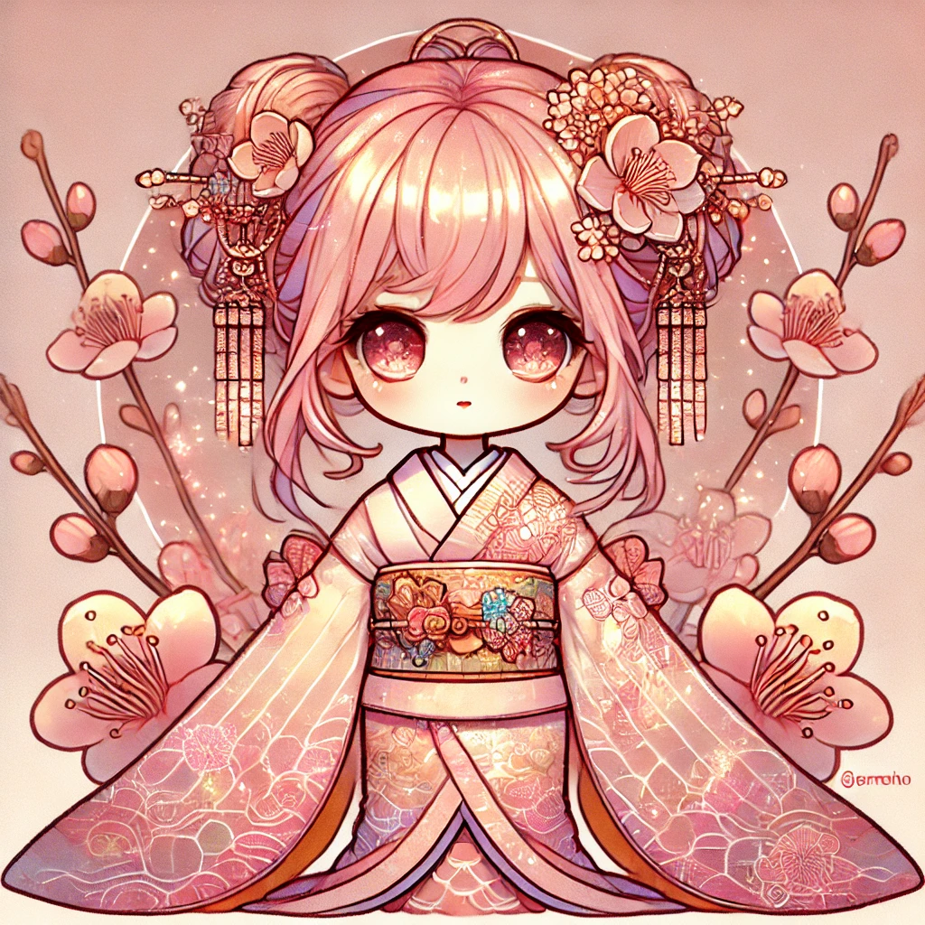 ももほうちゃんの ひな祭り_Dalle