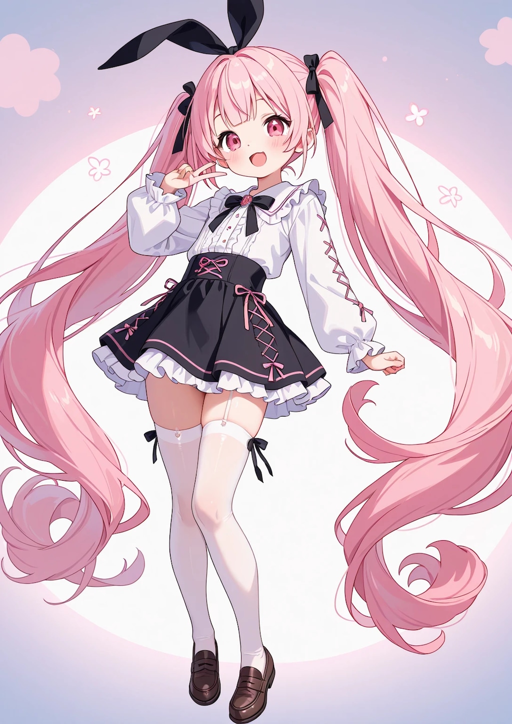 量産型地雷系ロリちゃん001《SeaArt》