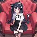量産型地雷系ロリちゃん001《SeaArt》 4枚目