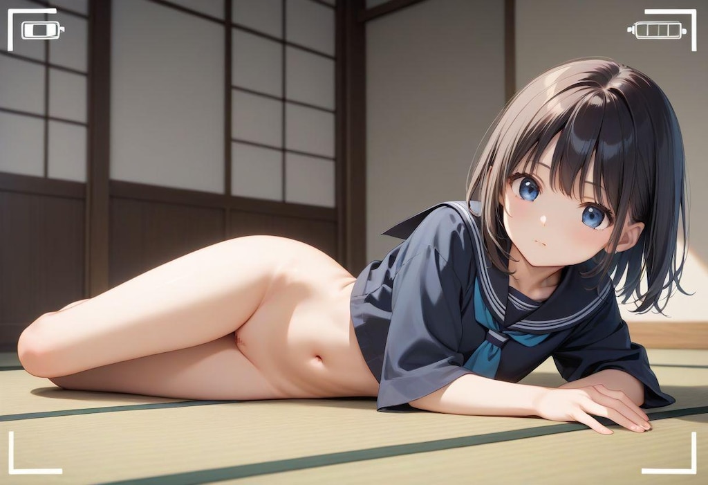 セーラー服の少女(和室)(R-18)(14)