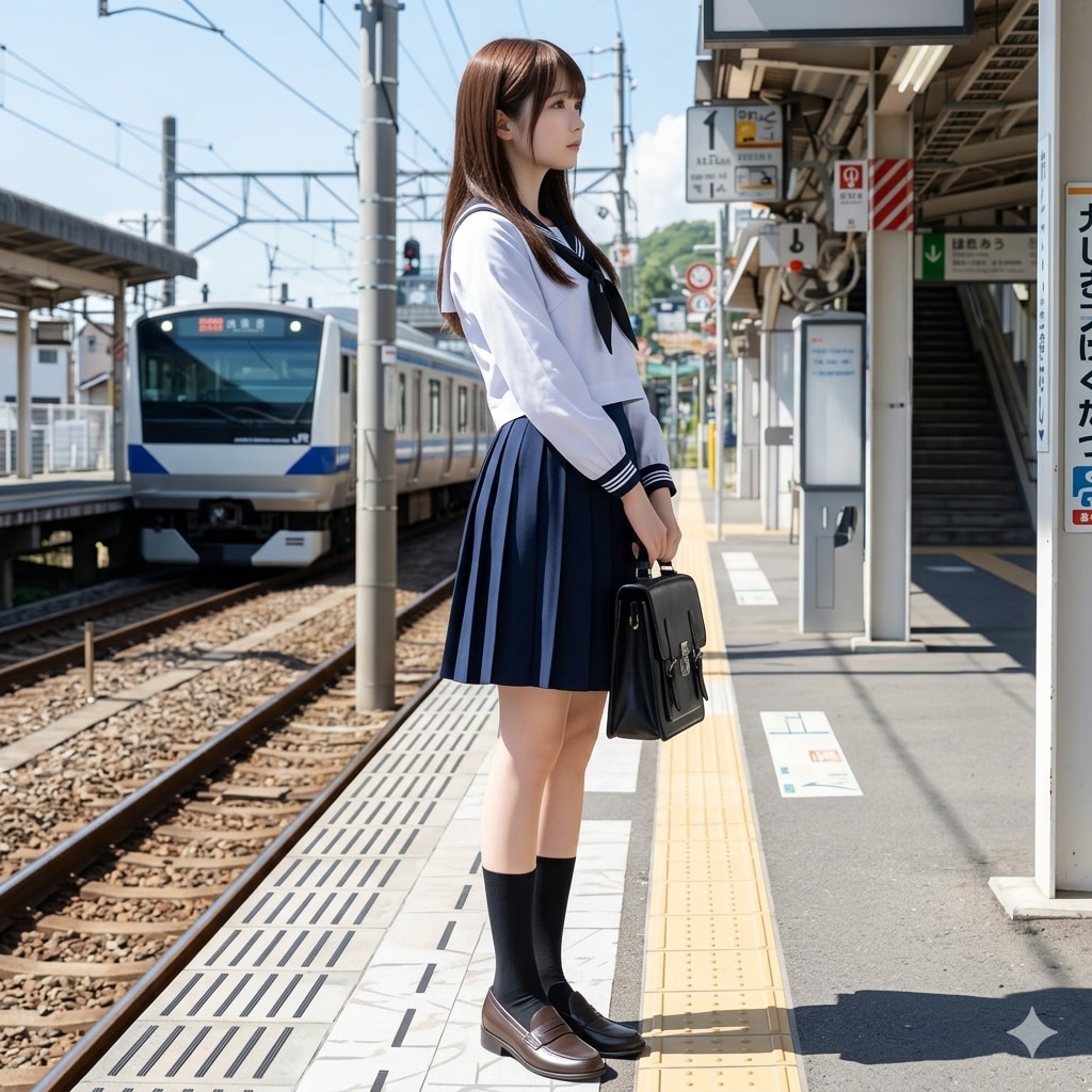 ホームで