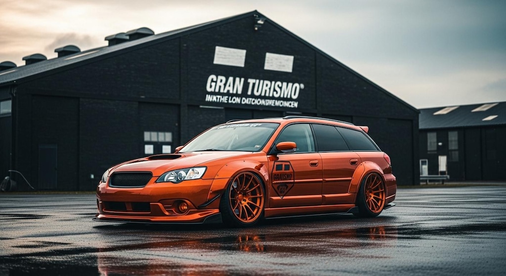 グランツーリスモレガシィツーリングワゴンのドリ車